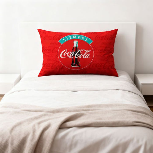 Almohada Reversible Coca-Cola Bottle - 70x50 cm