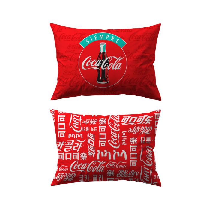 Almohada Reversible Coca-Cola Bottle - 70x50 cm
