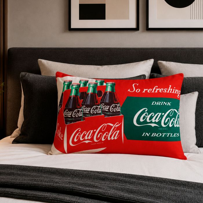 Almohada Reversible Coca-Cola Ice Cold - 70x50 cm