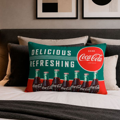 Almohada Reversible Coca-Cola Drink - 70x50 cm