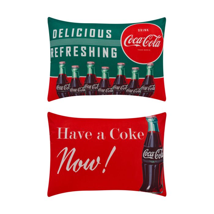 Almohada Reversible Coca-Cola Drink - 70x50 cm