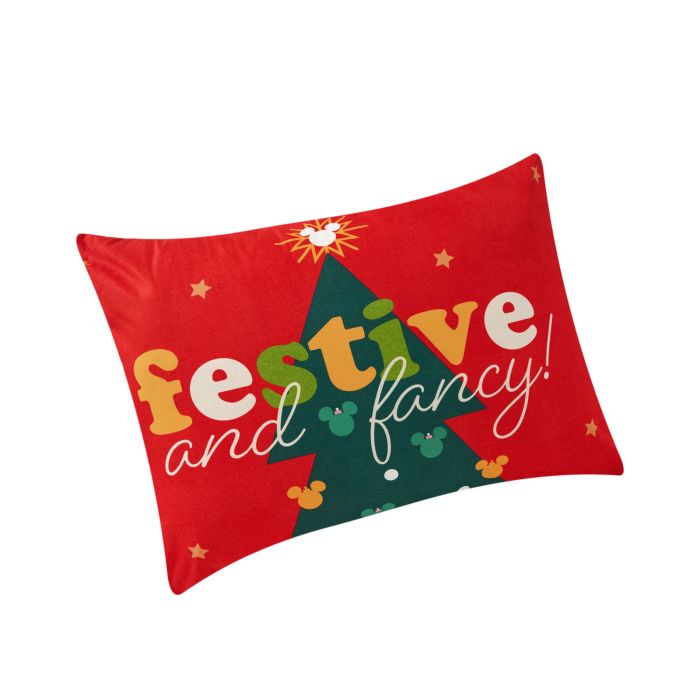 Almohada Reversible Mickey Festive Navidad - 70x50 cm