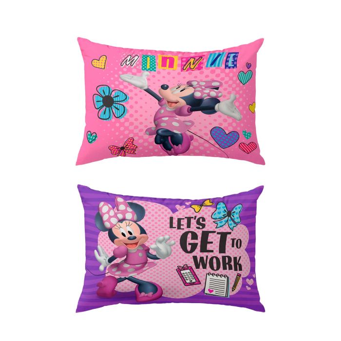 Almohada Reversible Minnie Get To Work - 70x50 cm