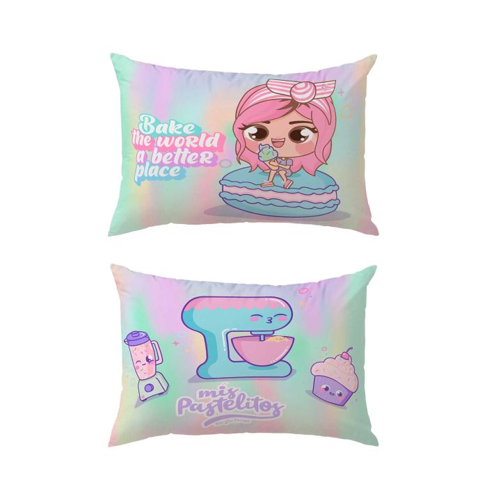Almohada Reversible Mis Pastelitos Bake - 70x50 cm