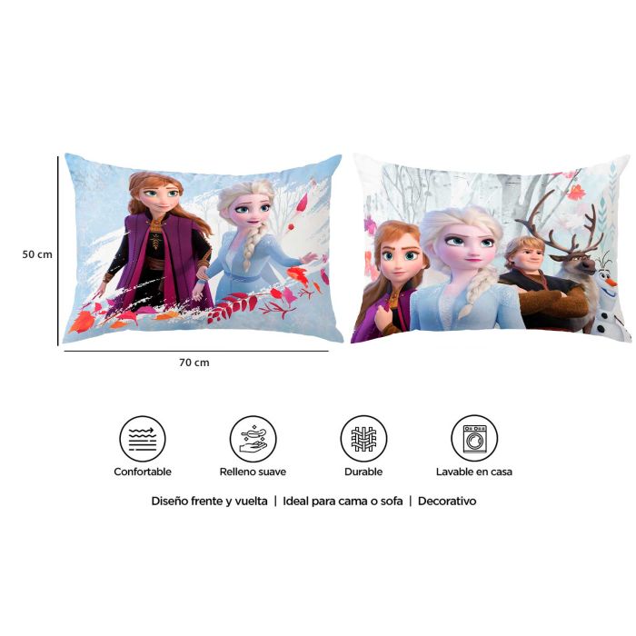 Almohada Reversible Frozen Esperanza - 70x50