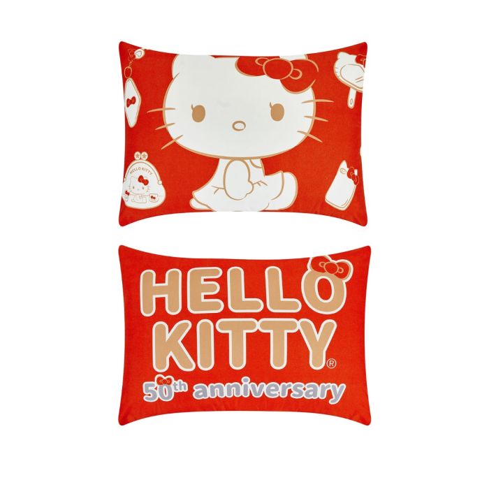 Almohada Reversible Hello Kitty 50 Aniversario - 70x50 cm