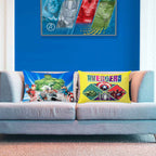 Almohada Reversible Avengers Escudos - 70x50 cm