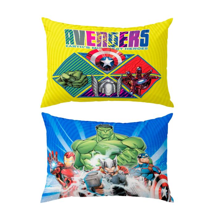 Almohada Reversible Avengers Escudos - 70x50 cm