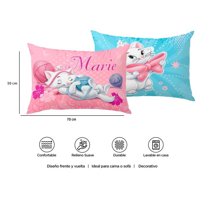 Almohada Reversible Marie Coqueta - 70x50 cm