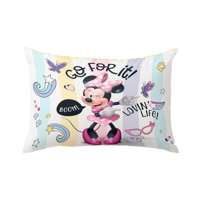 Almohada Reversible Minnie Go - 70x50 cm