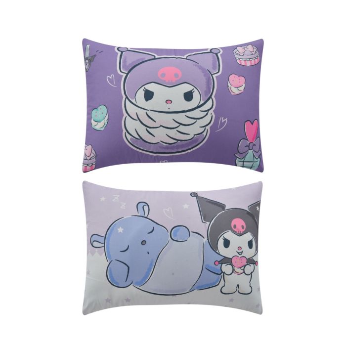 Almohada Reversible Kuromi Stars - 70x50 cm