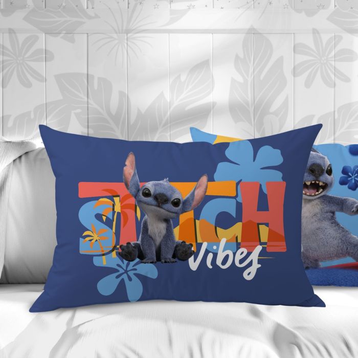 Almohada Reversible Stitch Vibes - 70x50 cm