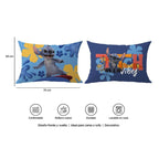 Almohada Reversible Stitch Vibes - 70x50 cm