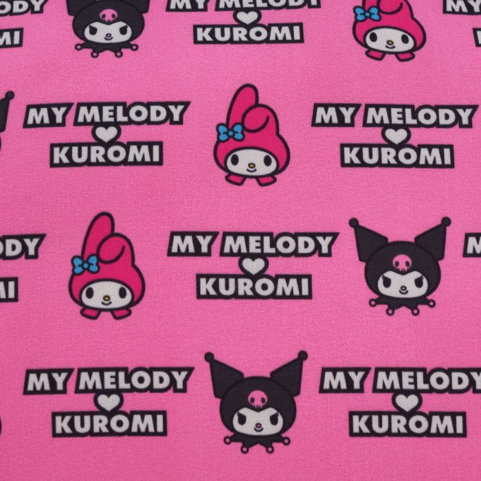 Almohada Reversible Kuromi y My Melody - 70x50 cm