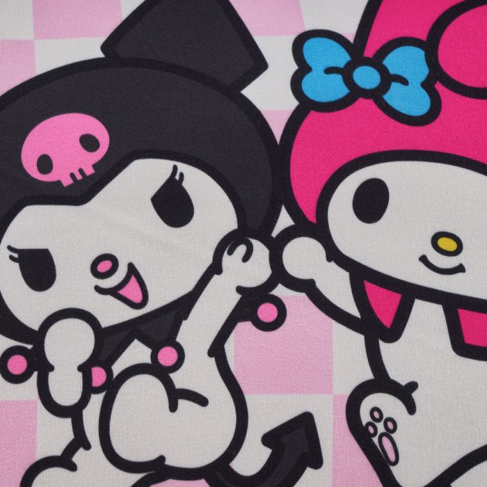 Almohada Reversible Kuromi y My Melody - 70x50 cm