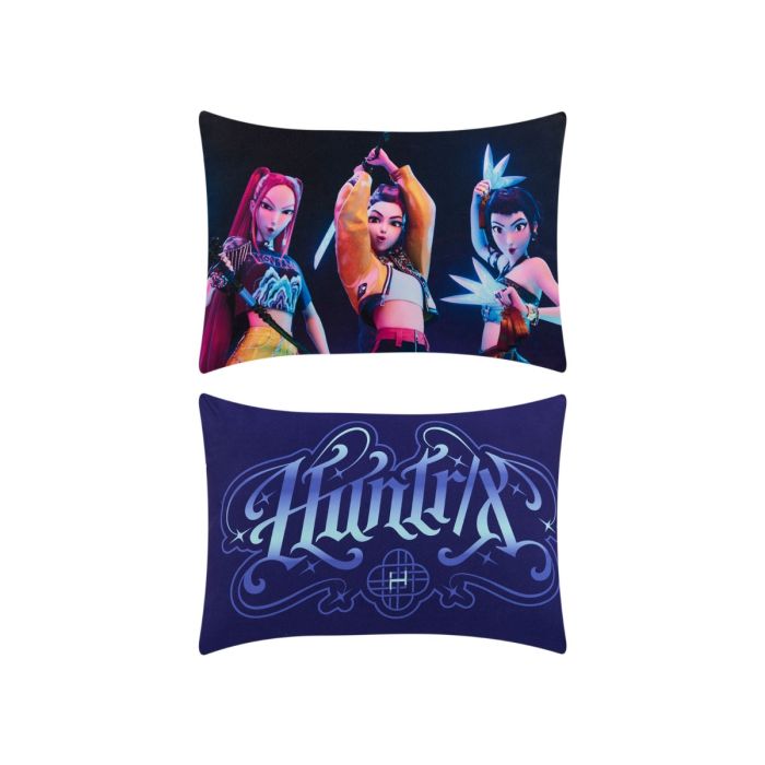 Almohada Reversible Guerreras K-Pop Heroínas - 70x50 cm