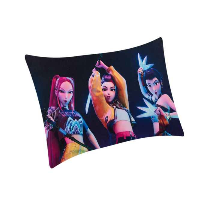 Almohada Reversible Guerreras K-Pop Heroínas - 70x50 cm