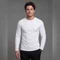 Camiseta Térmica Blanca Beatle Spot Cuello Redondo para Hombre