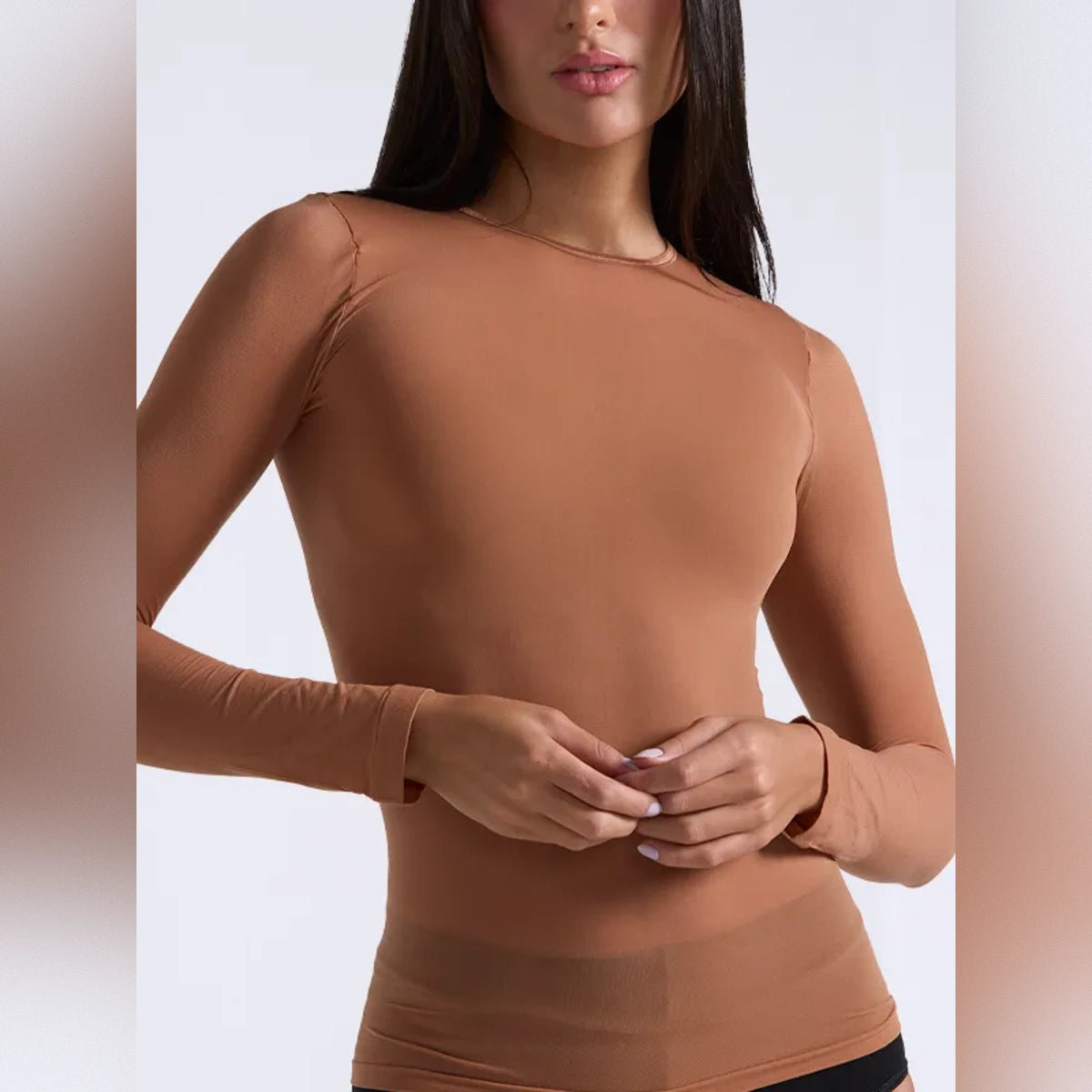 Camiseta térmica Colors Canela para Mujer