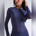 Camiseta térmica Colors Marino para Mujer