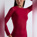 Camiseta térmica Colors Rojo para Mujer