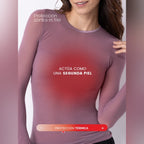 Camiseta térmica Colors Novo Piel para Mujer