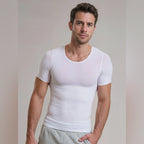 Camiseta térmica blanca manga corta para Hombre