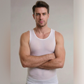 Camiseta térmica blanca sin manga para Hombre