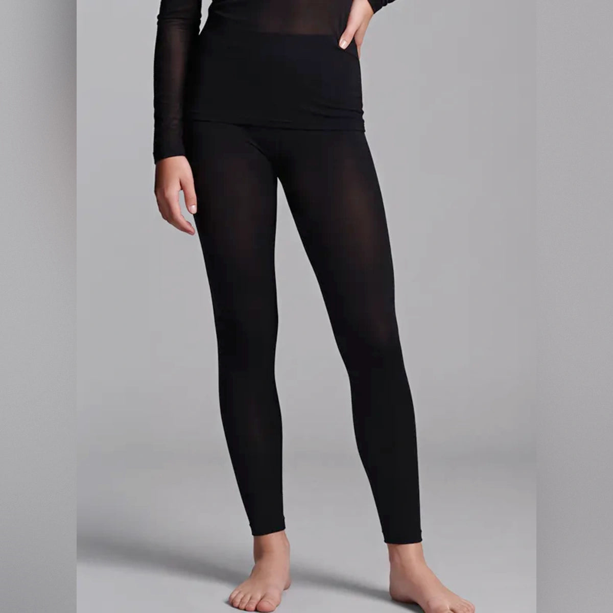 Capri térmico Junior Negro Unisex
