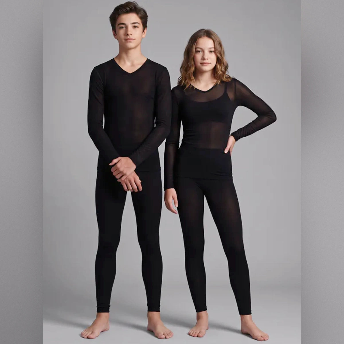 Capri térmico Junior Negro Unisex