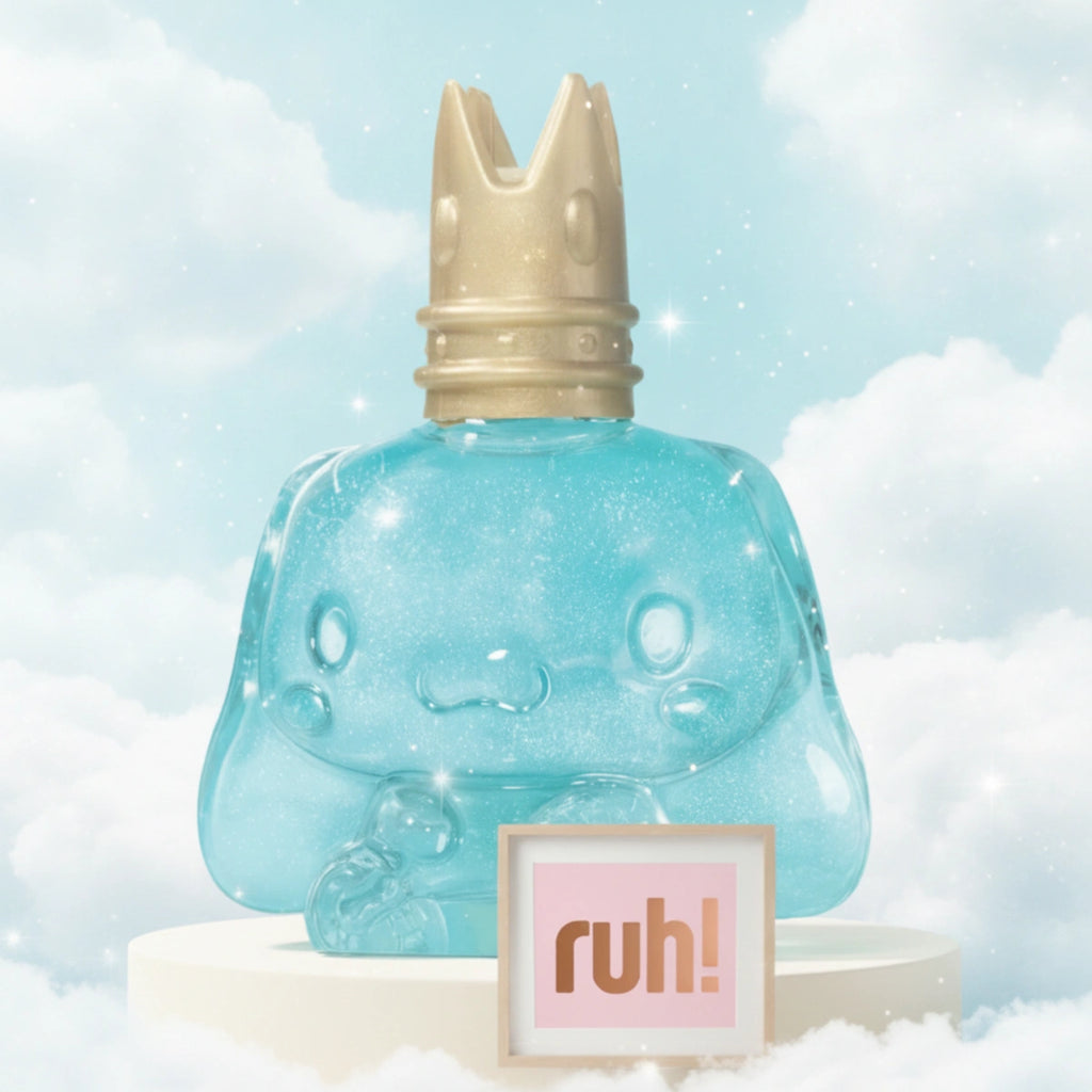 Colonia para Mujer Cinnamoroll 60 ml con Glitter | Rollo de canela, crema batida y vainilla