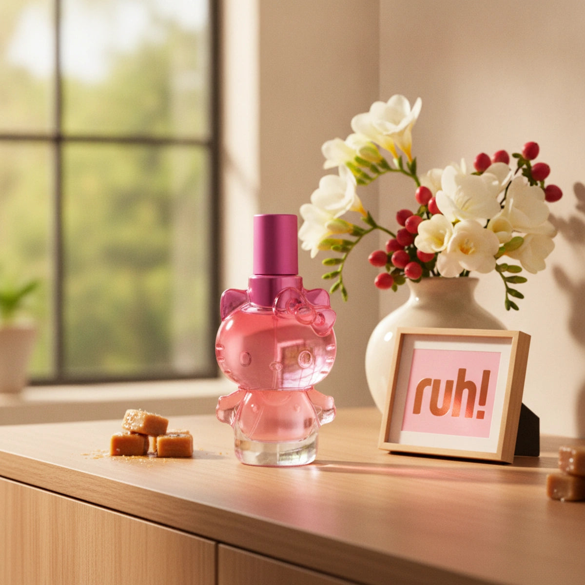 Colonia para Mujer Hello Kitty Eternal Love 60 ml | Freesias, frutos rojos y caramelo