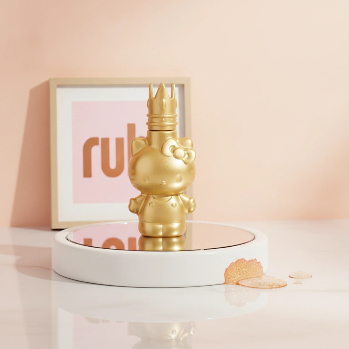 Colonia para Mujer Hello Kitty Gold 60 ml | Maracuyá y Piel de Durazno