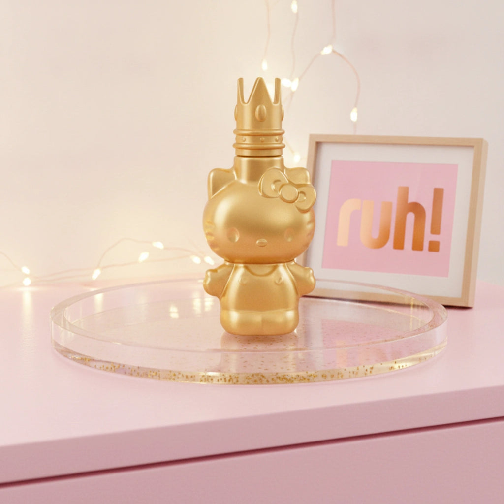 Colonia para Mujer Hello Kitty Gold 60 ml | Maracuyá y Piel de Durazno