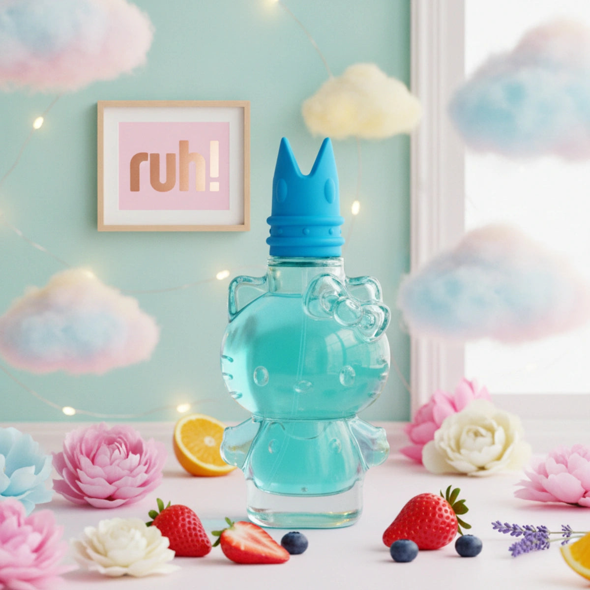 Colonia para Mujer Hello Kitty Ocean Voyage 60 ml | Pera, Flor de Loto y Vainilla