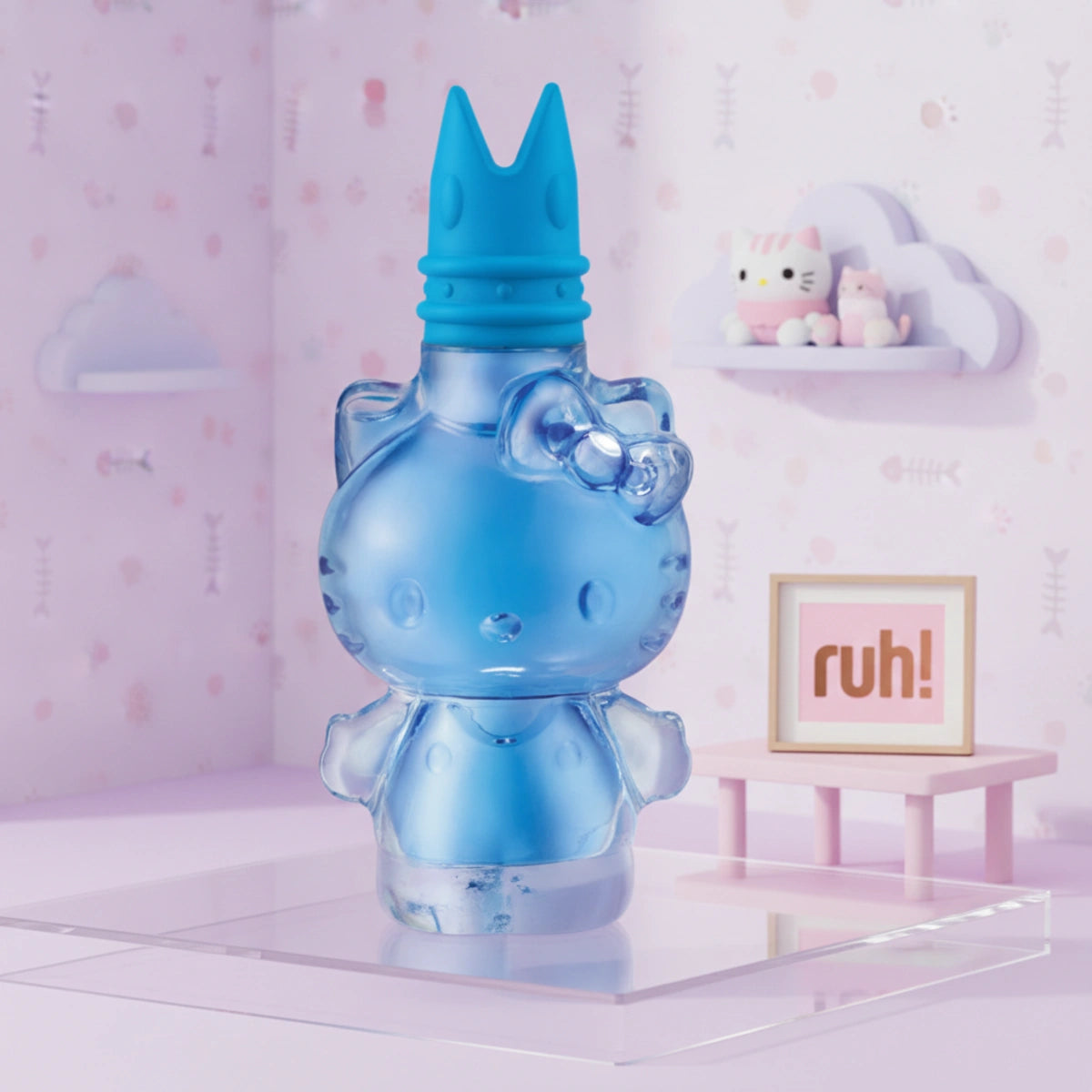 Colonia para Mujer Hello Kitty Seagirl 60 ml | Mora azul, almendra garapiñada y notas ozónicas