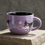 Taza de Cerámica Morada Kuromi Cap. 650 ml