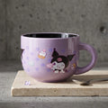 Taza de Cerámica Morada Kuromi Cap. 650 ml
