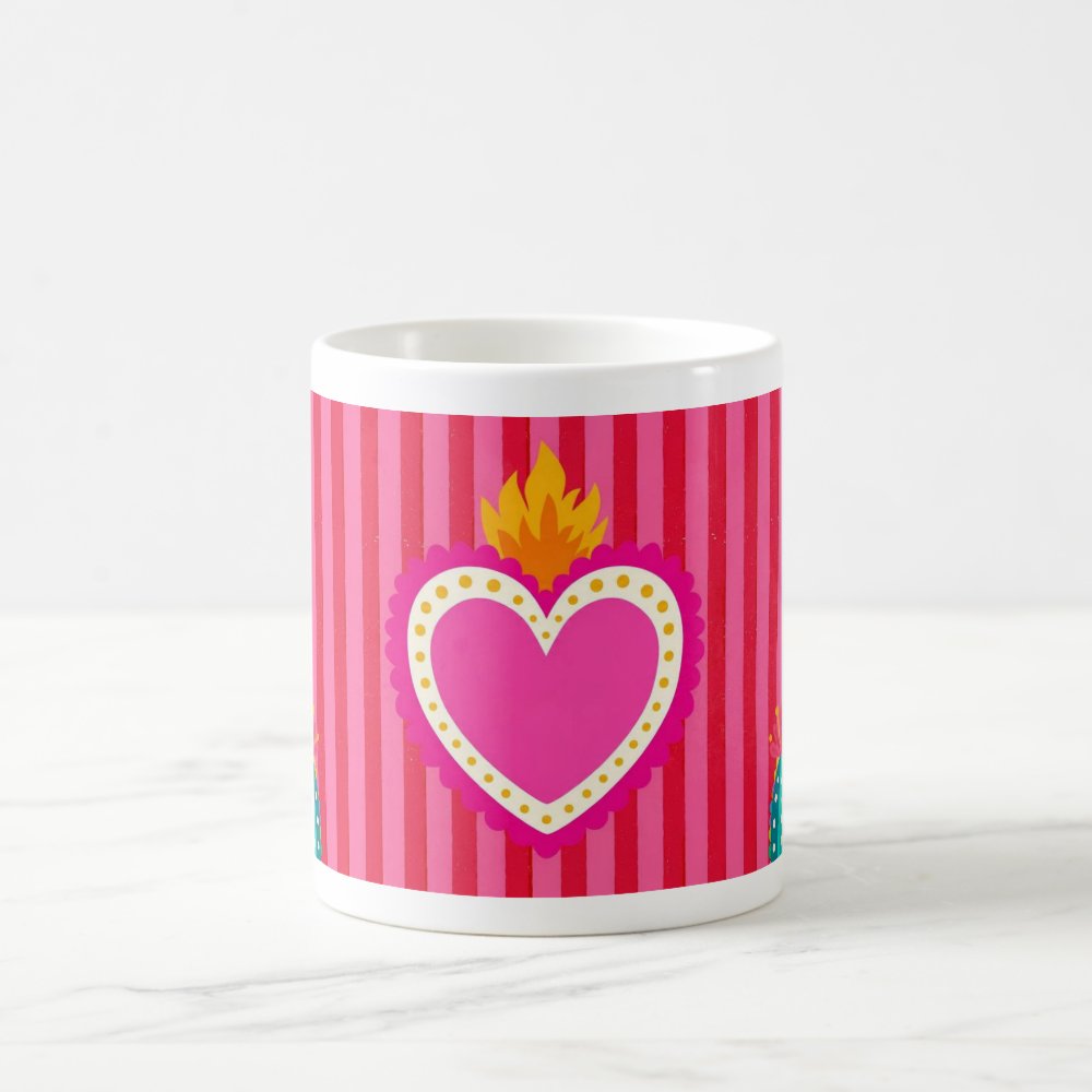 Taza 325 ml - "Colección Milagrito Rosa Mexicano"