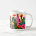 Taza 325 ml - "Viva la Vida: Corazón y Cactus"
