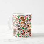 Taza 325 ml - "Fiesta de Chihuahuas: ¡Viva México!"