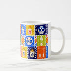 Taza Papel Picado Velas y Calaveritas Día de Muertos 325ml