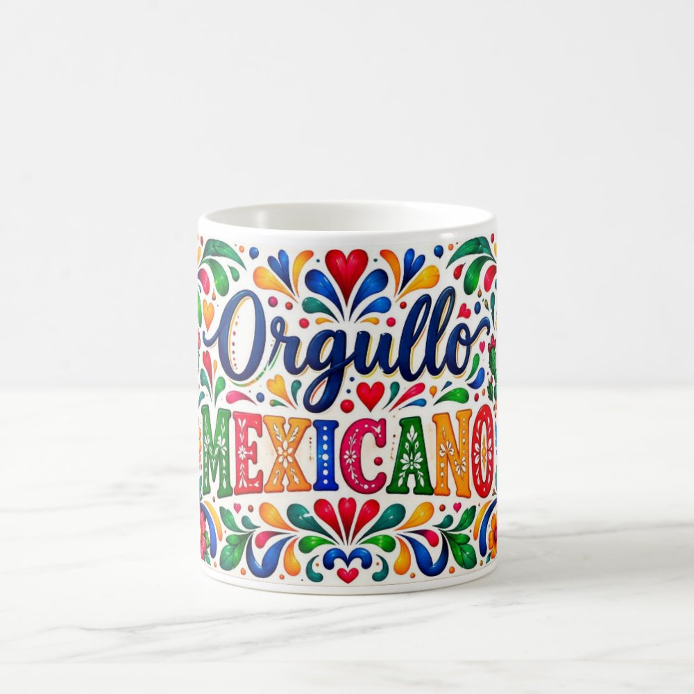 Taza 325 ml - "Orgullo Mexicano: Arte y Tradición"