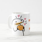 Taza "Entrenando para el Maratón Guadalupe-Reyes" Pan de Muerto 325 ml