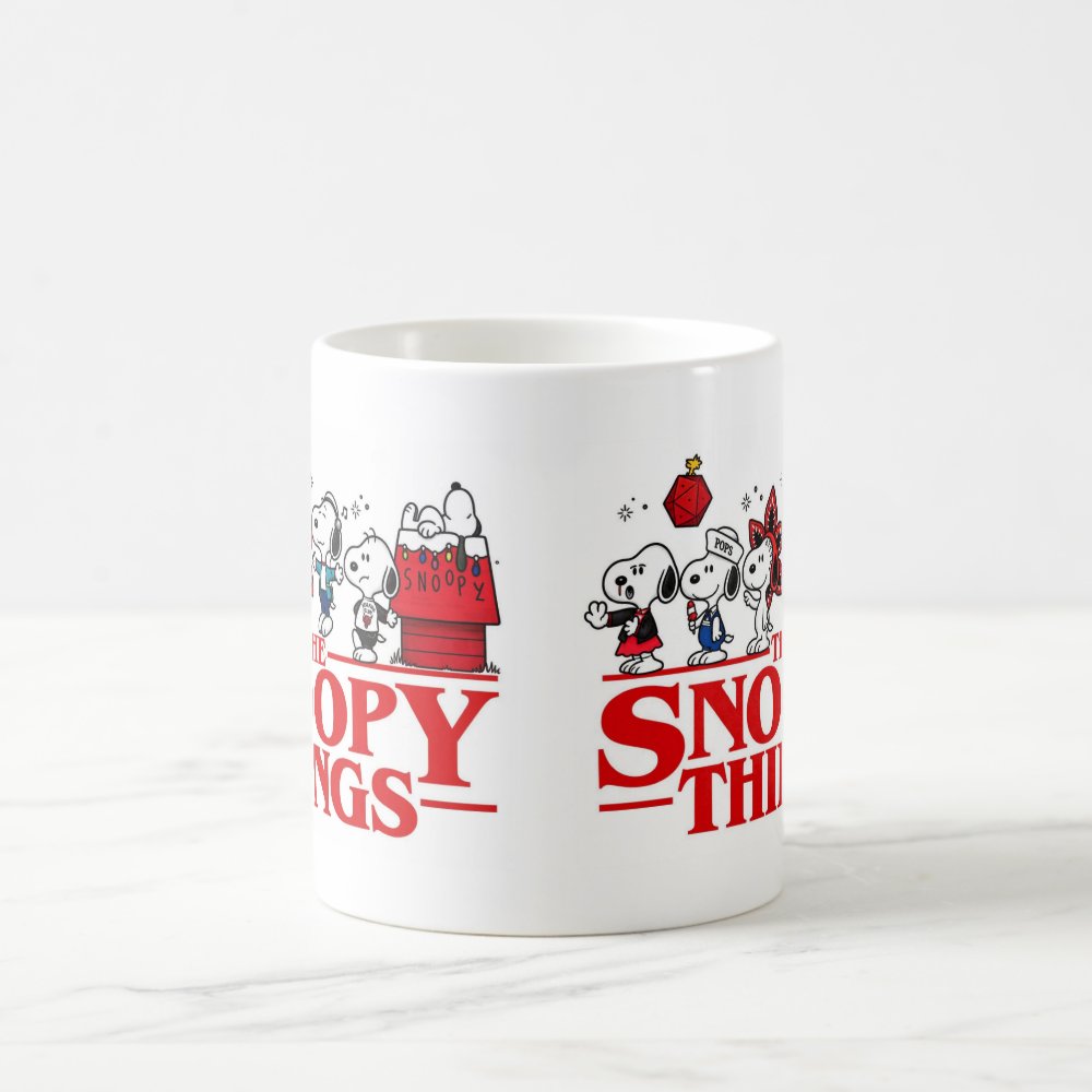Taza "The Snoopy Things" Diseño Crossover Series 325ml