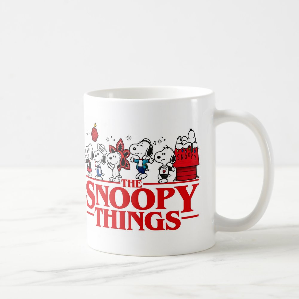 Taza "The Snoopy Things" Diseño Crossover Series 325ml