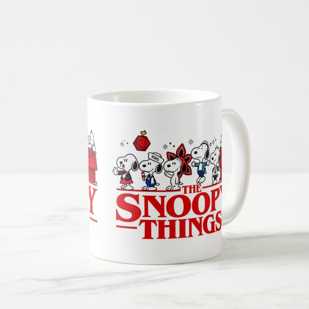 Taza "The Snoopy Things" Diseño Crossover Series 325ml