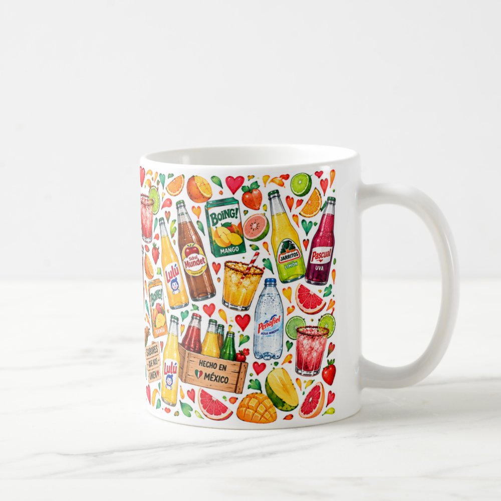 Taza 325 ml - "Sabores que Unen: Refrescos de México"