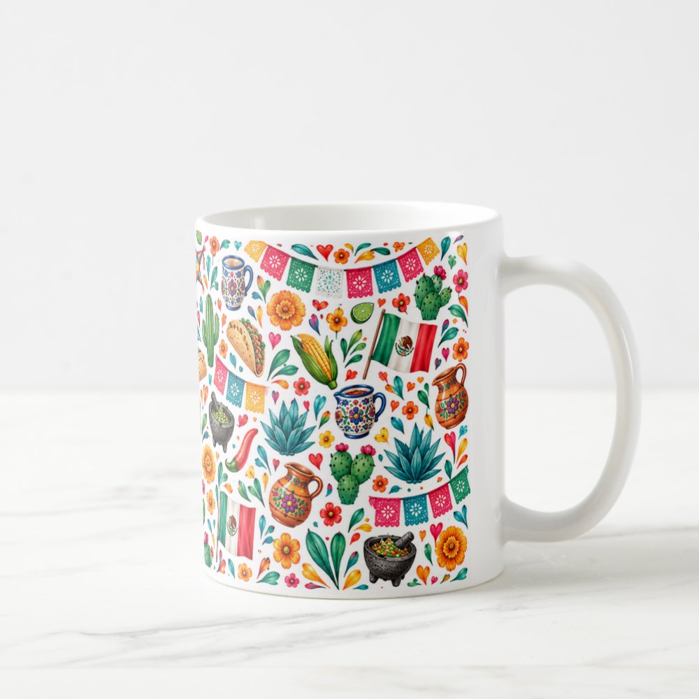 Taza 325 ml - "Colección Corazón Mexicano"