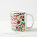 Taza 325 ml - "Fiesta de Chihuahuas: ¡Viva México!"